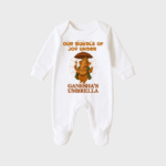 Ganesha Umbrella – Personalized Full Sleeve Sleep Suit / Body Suit – Perfect for Ganesh Chaturthi Celebrations