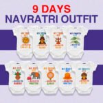 9 days Navratri Outfit Customize Onesie