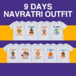 9 days Navratri Outfit Customize T shirt