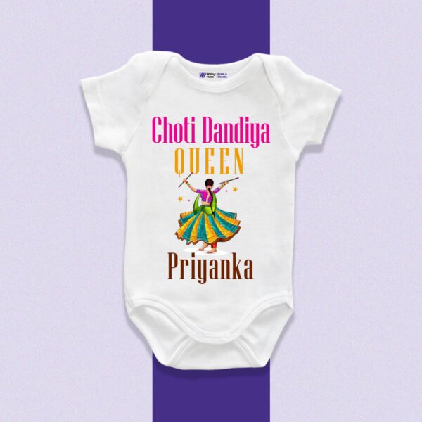 Choti Dandiya Queen Priyanka Customize Onesie_Romper