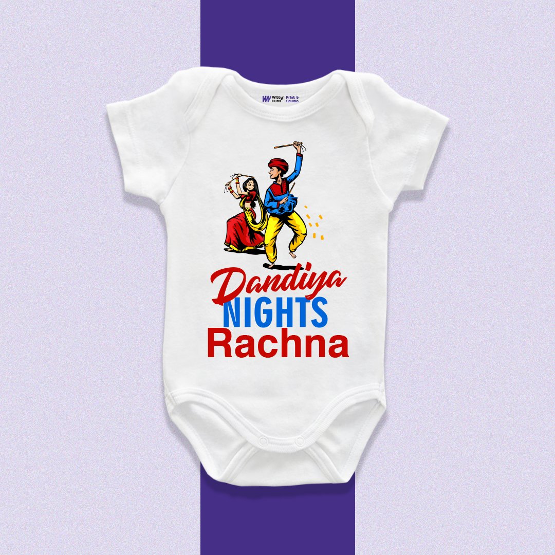 Dandiya Nights Rachna Customize Onesie_Romper Dandiya Nights Rachna Customize Onesie_Romper - Image 1