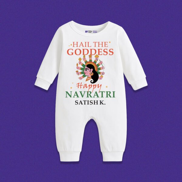 Hail the goddesss_Happy_Navratri Satish – Customize Sleep Suit