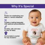 Hail the goddesss_Happy_Navratri Satish_Customize Onesie_Romper - Image 3