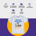 I Cant keep calm its garba night Pavan_Customize Tshirt - Image 4