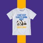I Cant keep calm its garba night Pavan_Customize Tshirt