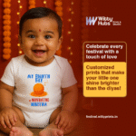 My Eighth Day of Navratri Nikitha Customize Onesie_Romper - Image 2