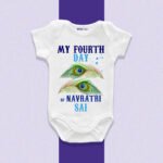 My Fourth Day of Navratri Sai Customize Onesie_Romper