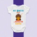 My Nineth Day of Navratri Kavya Customize Onesie_Romper