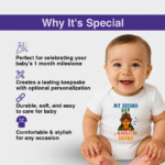 My Second Day of Navratri Anand Customize Onesie_Romper - Image 3