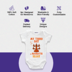 My Third Day of Navratri Sujay Customize Onesie_Romper - Image 4