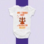 My Third Day of Navratri Sujay Customize Onesie_Romper