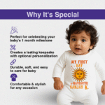 My First Day of Navratri Sanjay K – Customize Sleep Suit - Image 3