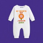 My seventh Day of Navratri Aarav – Customize Sleep Suit