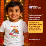 My sixth Day of Navratri preethi Customize Tshirt - Image 2