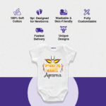 Navratri Dandiya Nights Customize Onesie_Romper - Image 4