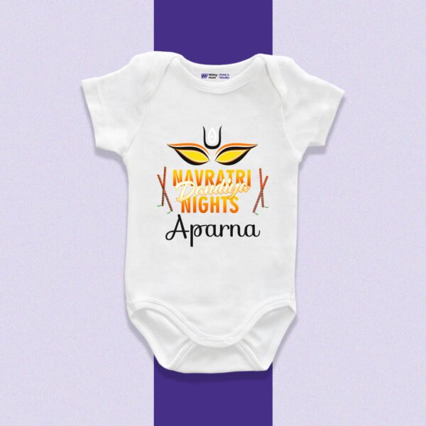 Navratri Dandiya Nights Customize Onesie_Romper