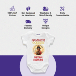 Navratri Goddess Customize Onesie_Romper - Image 4