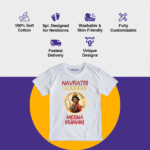 Navratri Goddess Customize Tshirt - Image 4