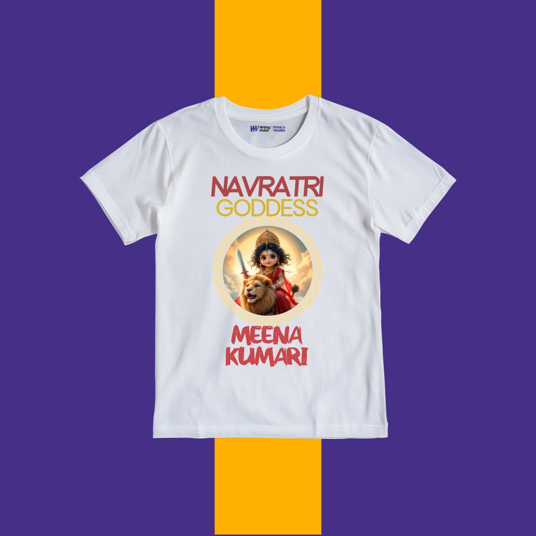 Navratri Goddess Customize Tshirt Navratri Goddess Customize Tshirt - Image 1
