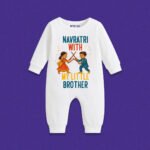Navratri with my little brother – Customize Sleep Suit