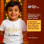 Happy Deepawali Customize karishma T-Shirt - Image 2