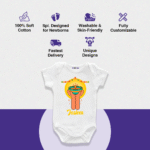 Happy Diwali Customize Onesie_Romper - Image 4