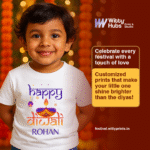Happy Diwali Rohan Customize T-Shirt - Image 2