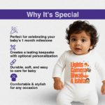 Lights Camera Diwali And Ishita Customize romper - Image 3