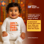 Lights Camera Diwali And Ishita Customize romper - Image 2
