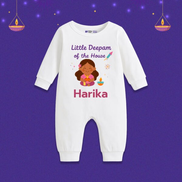 Little Deepam Of The House harika Customize romper