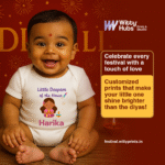Little Deepam of the house harika customize onesie_romper - Image 2