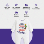 Little Pataka On First Diwali venkat Customize romper - Image 4
