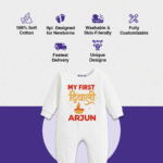 My First Diwali Arjun Customize romper - Image 4