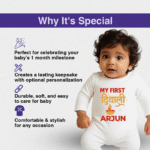 My First Diwali Arjun Customize romper - Image 3