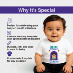 My First Diwali Ishita Customize T-Shirt - Image 3