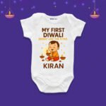 My First Diwali Kiran Customize Onesie_Romper