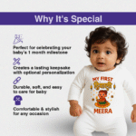 My First Diwali Meera Customize romper - Image 3