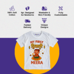 My First Diwali Meera Customize T-Shirt - Image 4