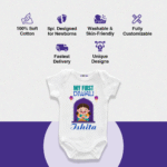 My first Diwali Ishita Customize Onesie_Rompe - Image 4