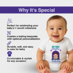 My first Diwali Ishita Customize Onesie_Rompe - Image 3