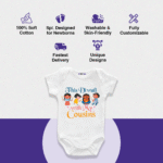 This Diwali with my cousins Customize Onesie_Romper - Image 4