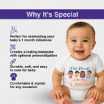 This Diwali with my cousins Customize Onesie_Romper - Image 3