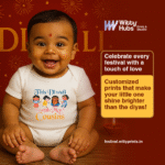This Diwali with my cousins Customize Onesie_Romper - Image 2