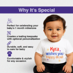 Wishes You Happy Diwali kyra Customize T-Shirt - Image 3