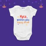 wishes you happy diwali Customize Onesie_Romper