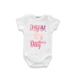 My 1st mother's day Customized Onesie