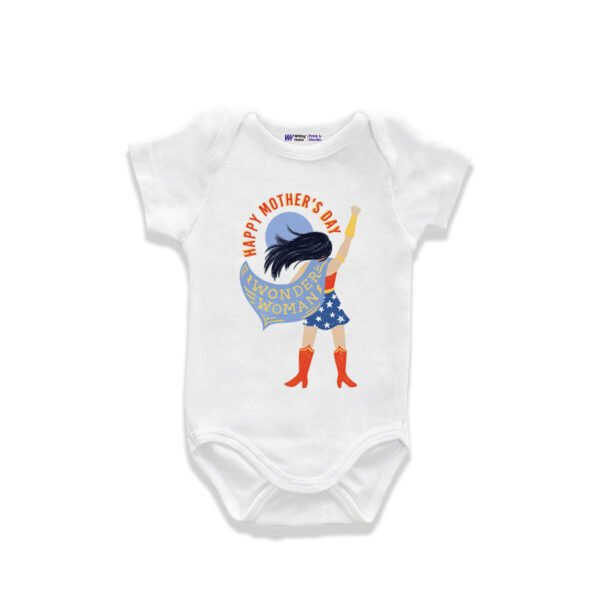 Happy mother's day wonder women Customized Onesie