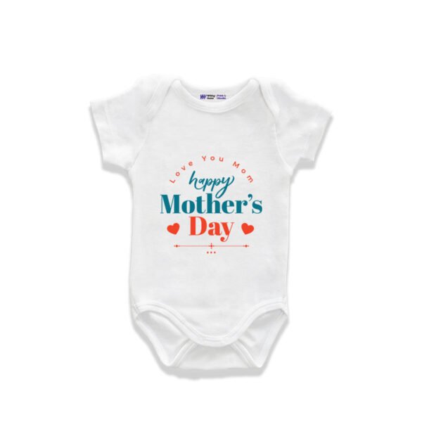 Love you mom happy mother's day Customized Onesie