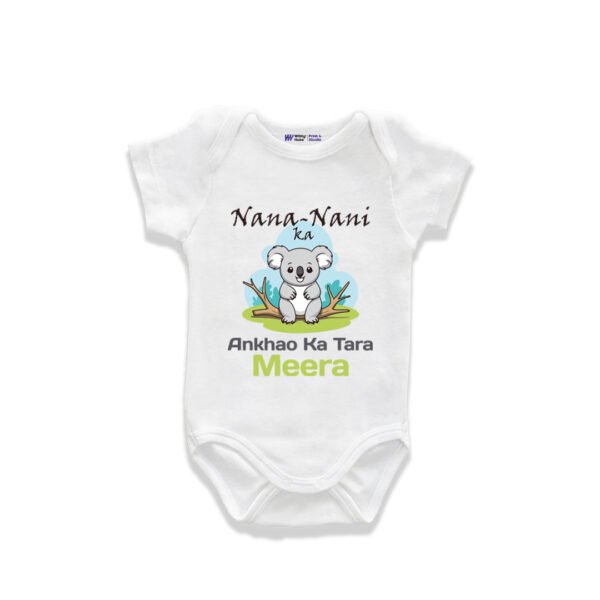 Nana nani ka ankhao ka tara meera Customized Onesie