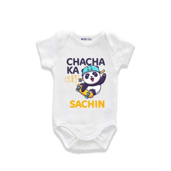 Chacha ka copy Sachin Customized Onesie